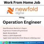 Newfold Digital Remote Job 2025 Hiring Operation Engineer | Work From Home Job